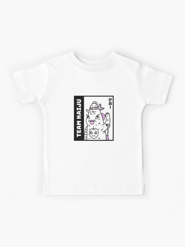 Team Kaiju Alien Otaku Japanischer Manga Comic Stil Japan Merch Kinder T Shirt Von Shennit Redbubble