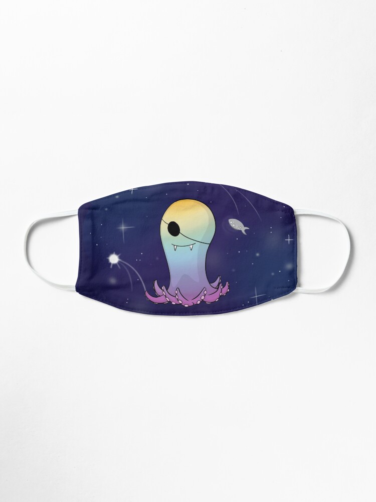 Alternate view of Hil the Space Octopus Mask