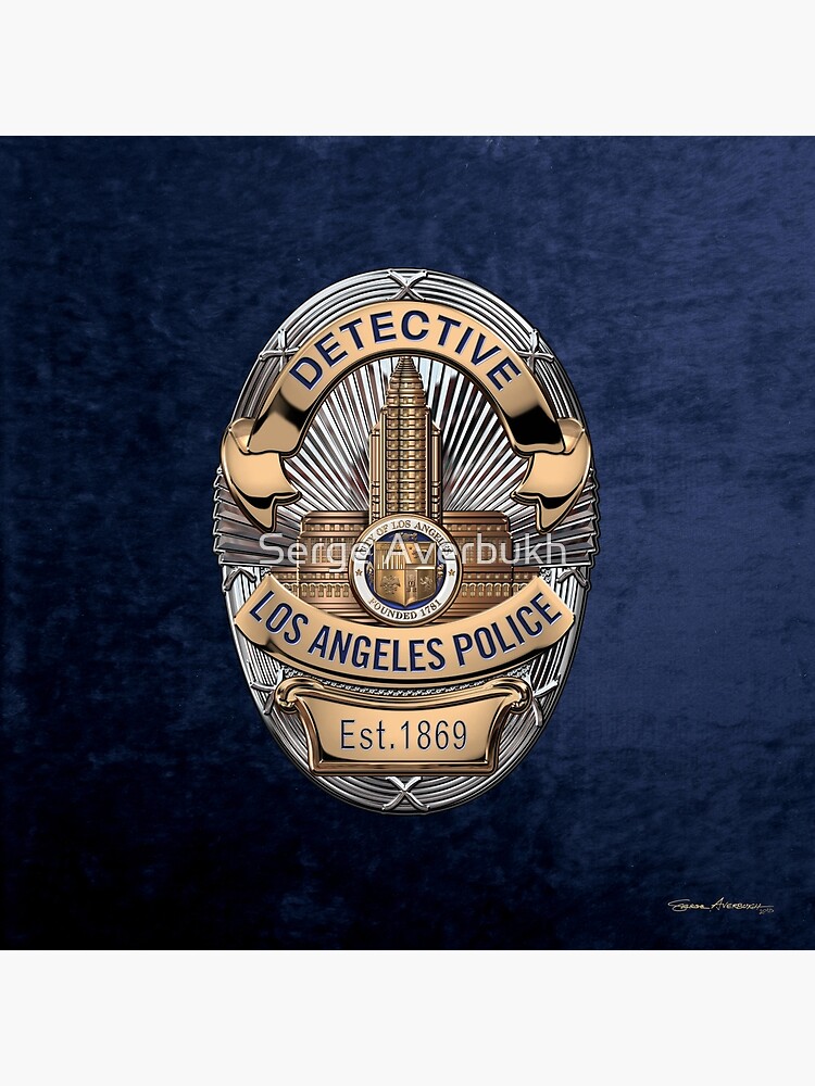 その他 LAPD DETECTIVE BADGE Los Angeles Police Department - LAPD Detective Badge over