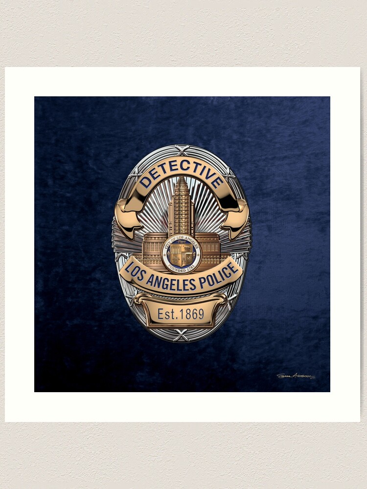 その他 LAPD DETECTIVE BADGE LAPD Detective #2434 Los Angeles Police Badge Solid Copper