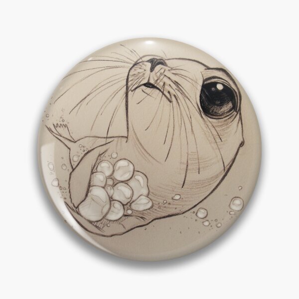Item preview, Sea Lion - Bubbles Treasure designed and sold by LoisaArt.