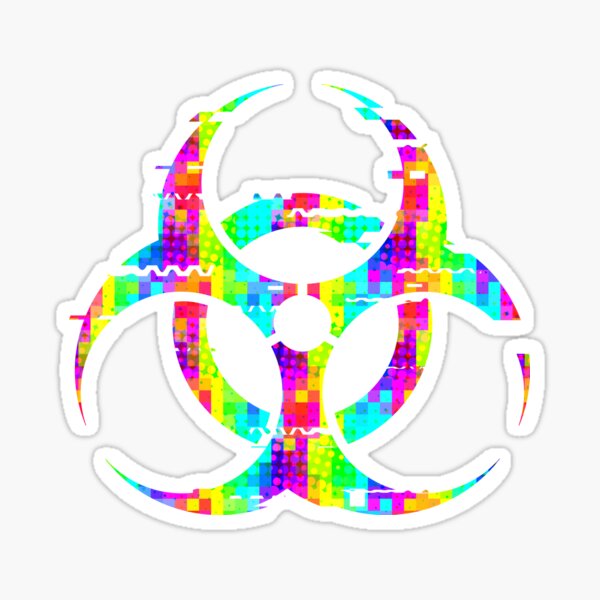 Artikel-Vorschau von Biohazard Raver Spectrum, designt und verkauft von hamsters.