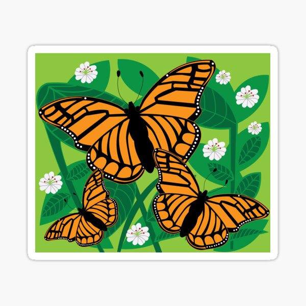 Viceroy Butterfly Sticker