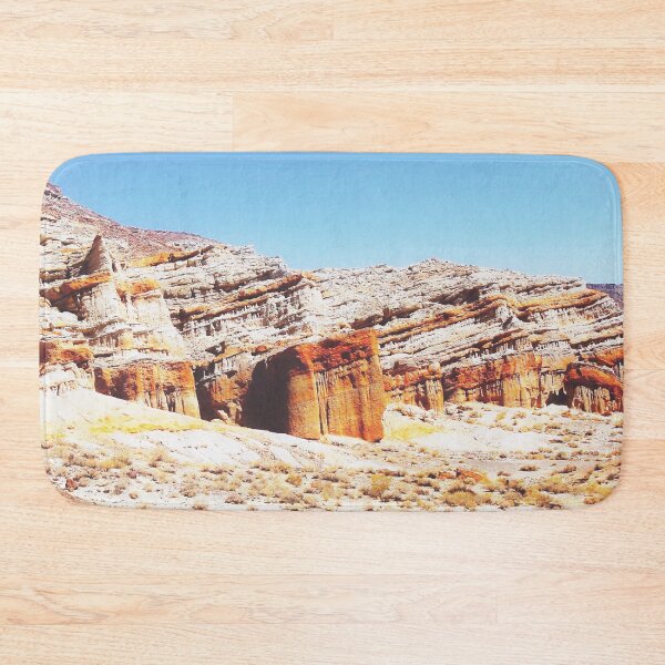 Item preview, sand desert with orange mountain in California, USA with summer blue sky designed and sold by Mrvell.