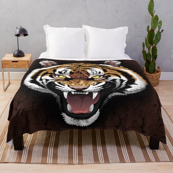 Item preview, Tiger Roar Powerful Portrait designed and sold by BluedarkArt.