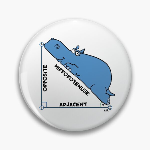 Item preview, Hippopotenuse designed and sold by visualarte.