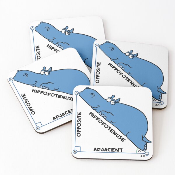 Item preview, Hippopotenuse designed and sold by visualarte.
