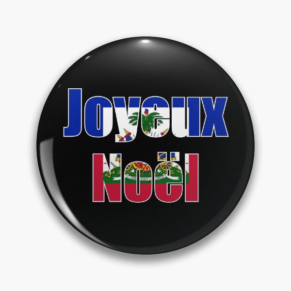Item preview, Joyeux Noël Haiti Haitian Flag Jwaye Nwèl designed and sold by makeitadmirable.
