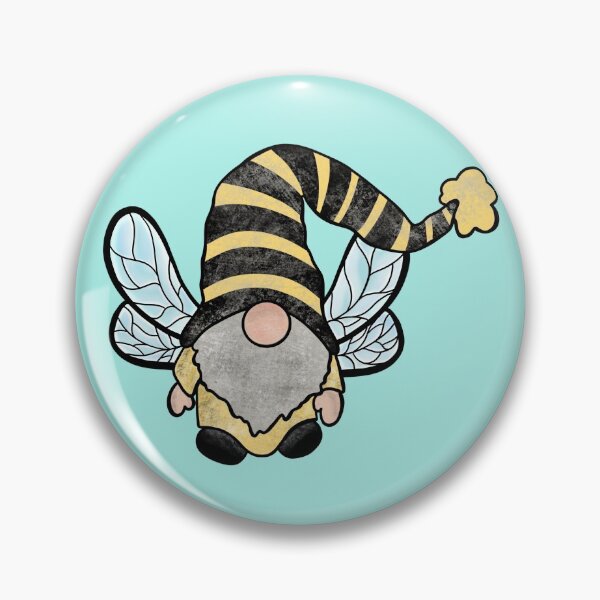 Item preview, Bee Gnome, Cute gnome, Fairy Gnome, Yellow and Black designed and sold by Susan Turpin.