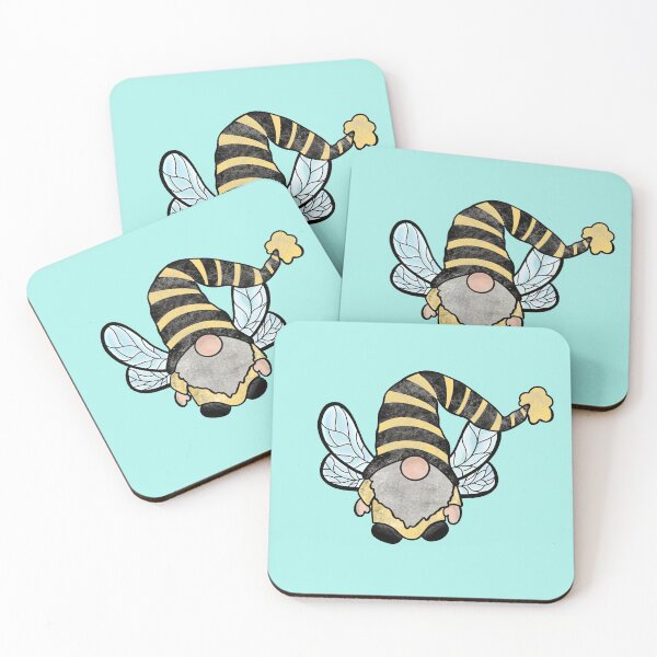 Item preview, Bee Gnome, Cute gnome, Fairy Gnome, Yellow and Black designed and sold by Susan Turpin.