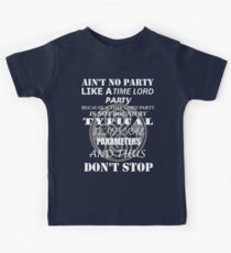 Time Lord Party Kids Tee