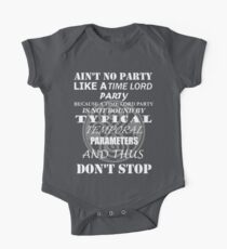Time Lord Party One Piece - Short Sleeve