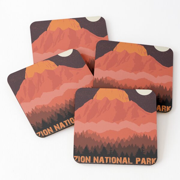 Item preview, Vintage Zion National Park Utah Souvenirs Retro 70s Mountain designed and sold by merchzy.