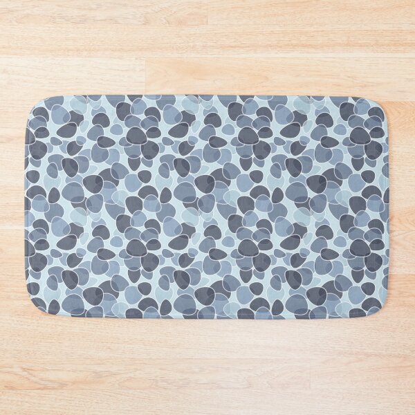 Item preview, Blue Grey Oval Pebbles designed and sold by LADYGOODMOOD.