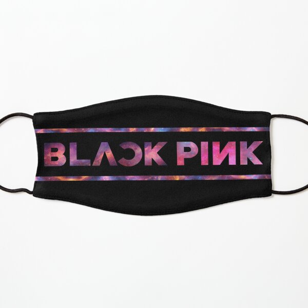 Black Pink Nebula Masque enfant