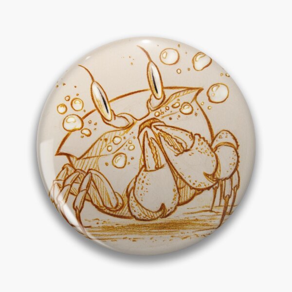 Item preview, Crab - bubbles burp designed and sold by LoisaArt.