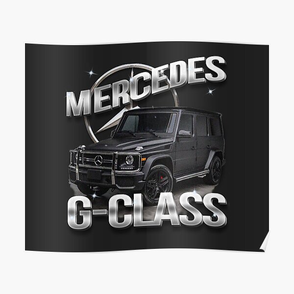 Vintage Mercedes G-Klasse Poster