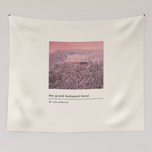 Item preview, minimalist the grand budapest hotel movie poster designed and sold by ☆ .*｡･.