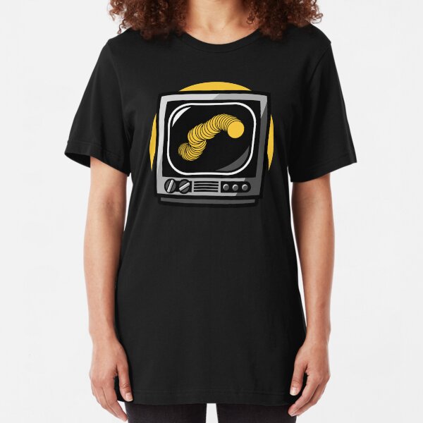 Fernsehen am Dienstag // Spaß Slim Fit T-Shirt