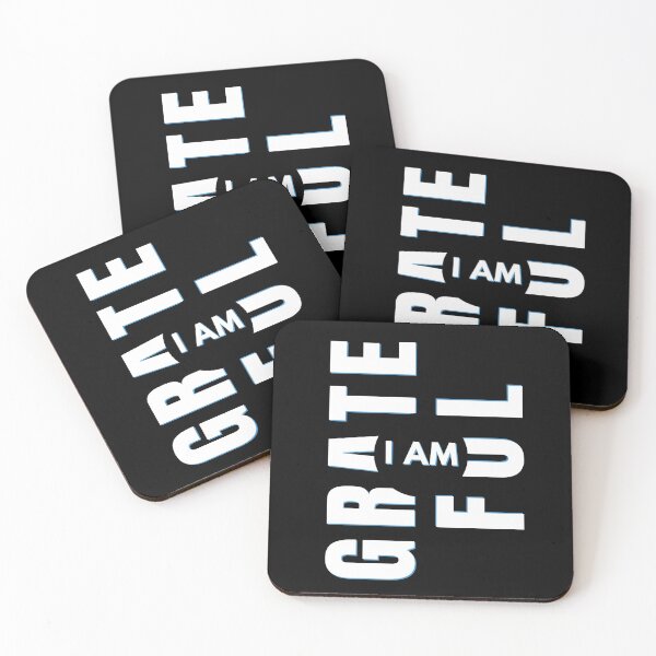 Item preview, I AM GRATEFUL | Positive Message | Affirmation  designed and sold by RonVivero.