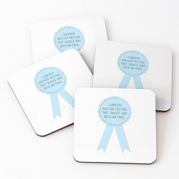Item preview, I survived another meeting that should have been an email award designed and sold by dludesigns.