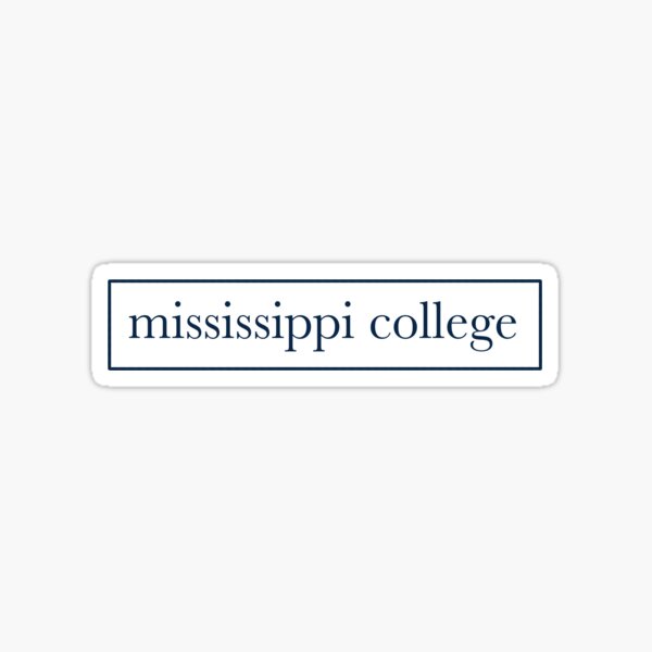 Artikel-Vorschau von Weißes Mississippi College Rechteck, designt und verkauft von hopejoyx.