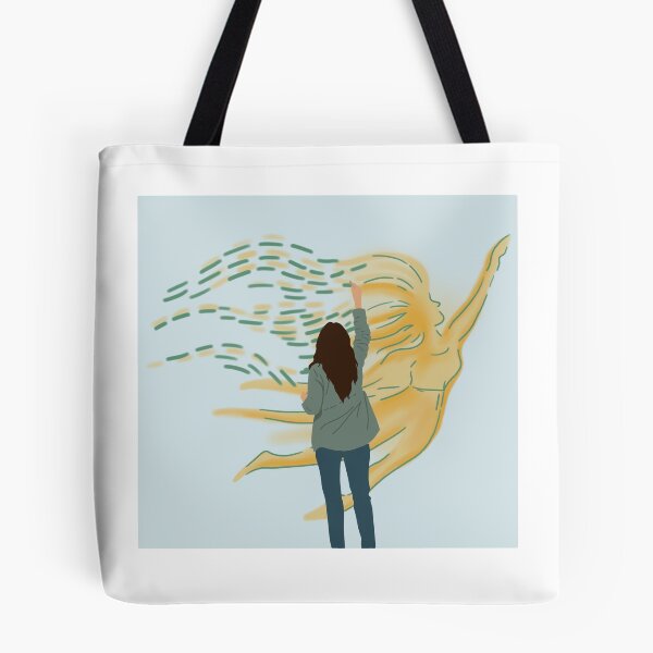 Item preview, Blue Aster Flores Mural Painting | The Half of It | Ellie Chu designed and sold by smolsawyer.