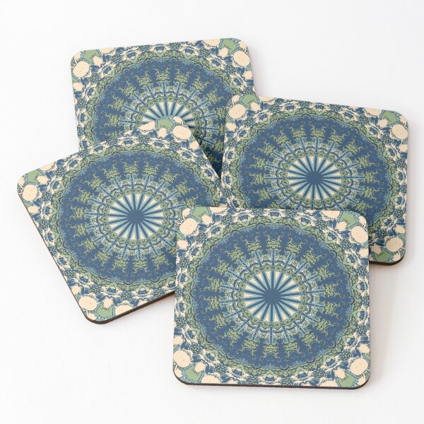 Item preview, Hokusai Inspired Kaleidoscope Pattern-Japanese Art designed and sold by anthonylonder.