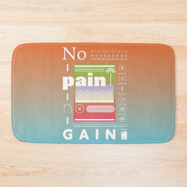 Item preview, No Pain no Gain designed and sold by quotesonposters.