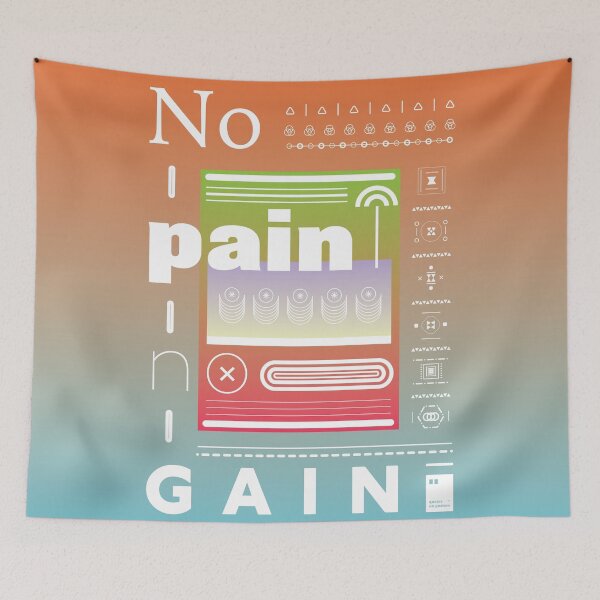 Item preview, No Pain no Gain designed and sold by quotesonposters.