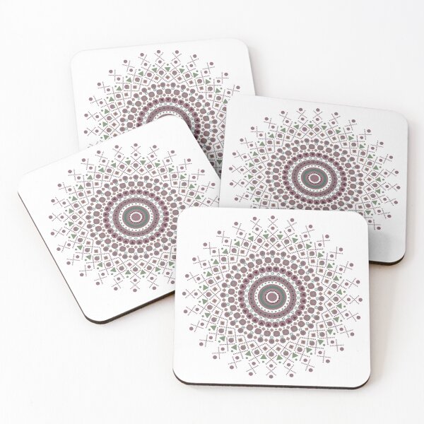 Item preview, Brown mandala with different elements designed and sold by magenta-dream.