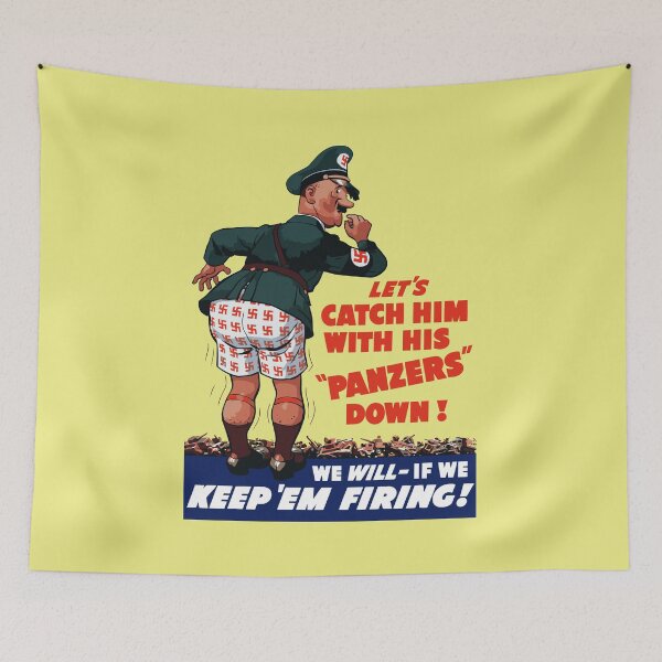 Item preview, Let's Catch Him With His Panzers Down -- WW2 designed and sold by warishellstore.