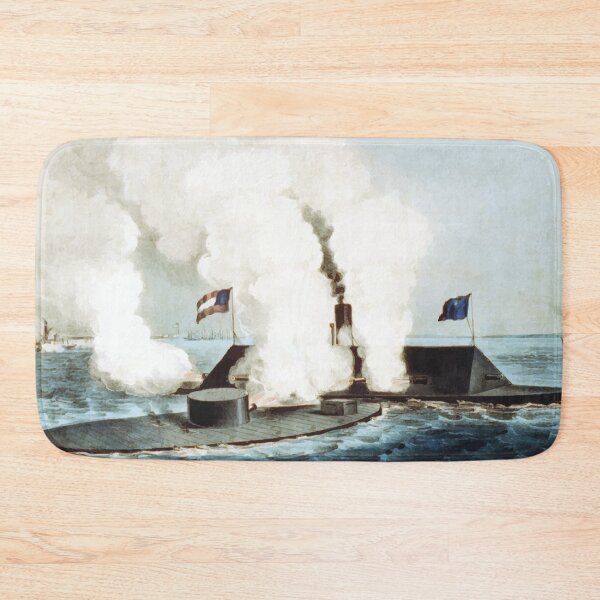 Item preview, Battle Of The Monitor And Merrimack designed and sold by warishellstore.