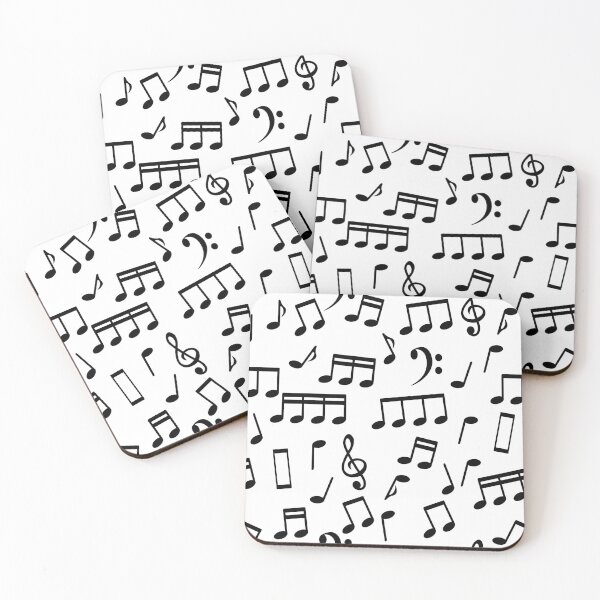 Item preview, Musical Notes Seamless Pattern Illustration designed and sold by hobrath.
