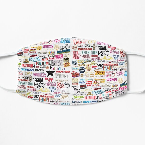 Musicals Flat Mask