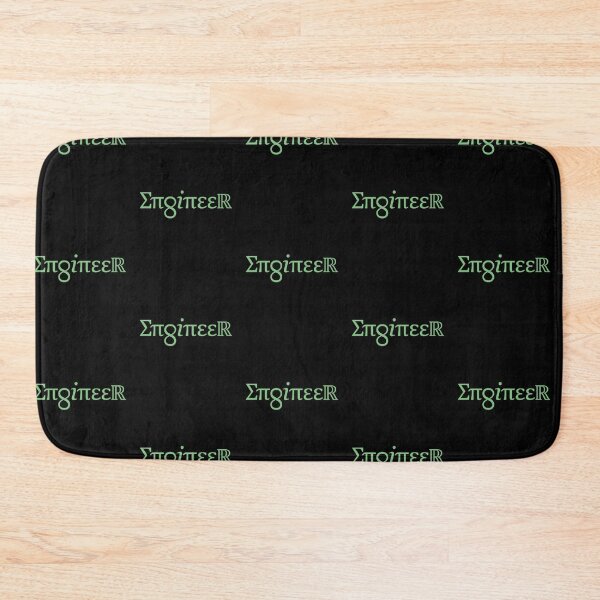 Item preview, ENGINEER Spelled Out in Symbols designed and sold by EstelleStar.