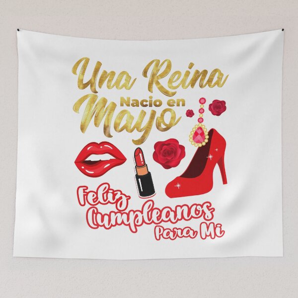 Item preview, Una Reina Nacio En Mayo Regalo Cumpleanos May Queen Birthday Gift designed and sold by NUMAcreations.