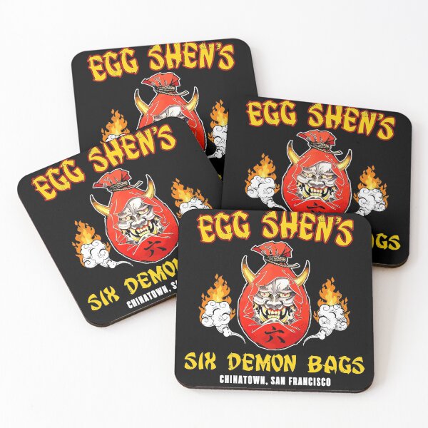 Item preview, Six Demon Bags (For Dark Shirts) designed and sold by Lost In Shirts.