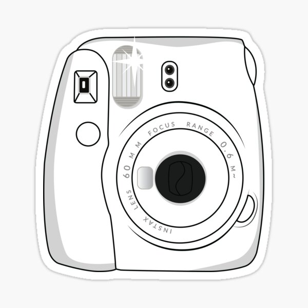 Item preview, Minimalist instant film retro camera designed and sold by emilyzigo.