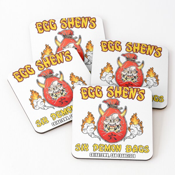 Item preview, Six Demon Bags (For Light Shirts) designed and sold by Lost In Shirts.