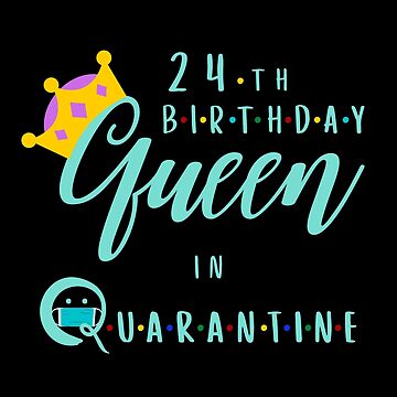 24th Birthday Queen SVG 24th Birthday Svg 24 Years Old 