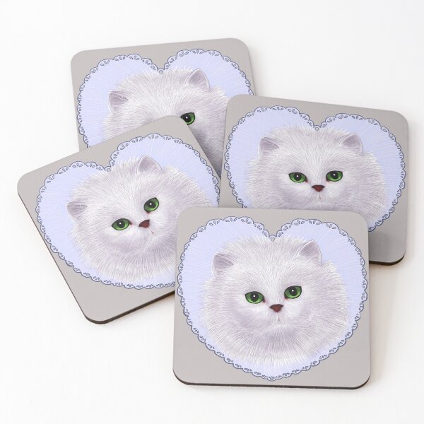 Item preview, Persian Cat Heart designed and sold by artmuvz.
