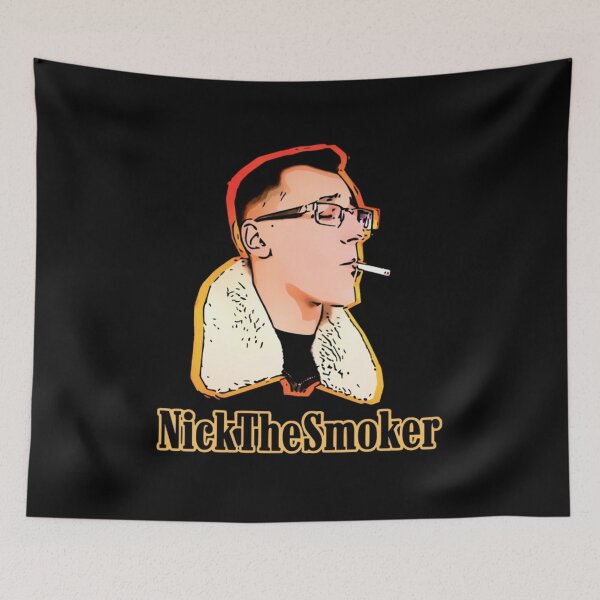 Item preview, NickTheSmoker Cartoon (1) designed and sold by aestheticetc.