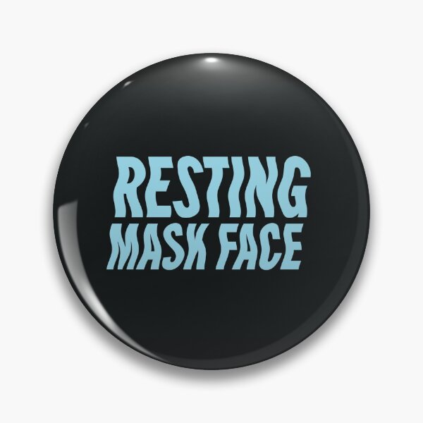 Item preview, Resting Mask Face designed and sold by timesnewalli.