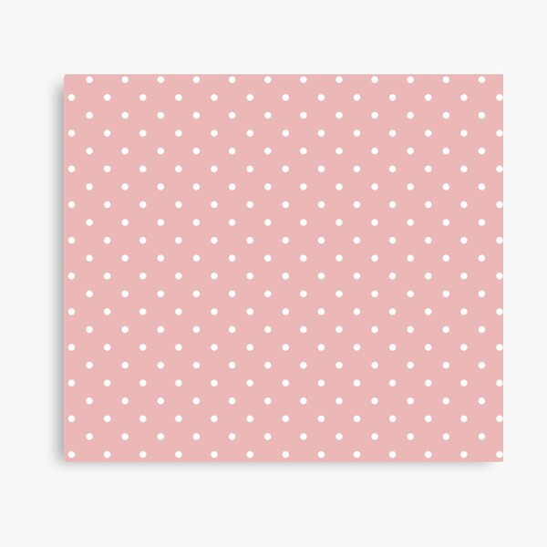 Item preview, Carnation Pink and White Micro Mini Polka Dot  designed and sold by SqueakyRicardo.