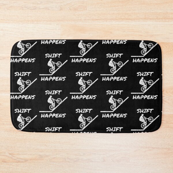 Item preview, Mountain Bike Biking Joke - Shift Happens designed and sold by EstelleStar.