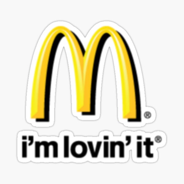 logotipo de mcdonalds Pegatina