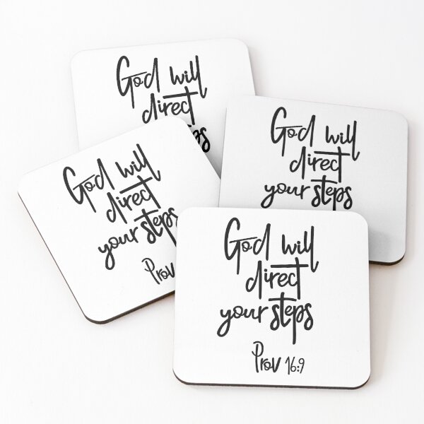 Item preview, "God will direct your steps" Proverbs 16:9 designed and sold by ZalinaKadyrova.