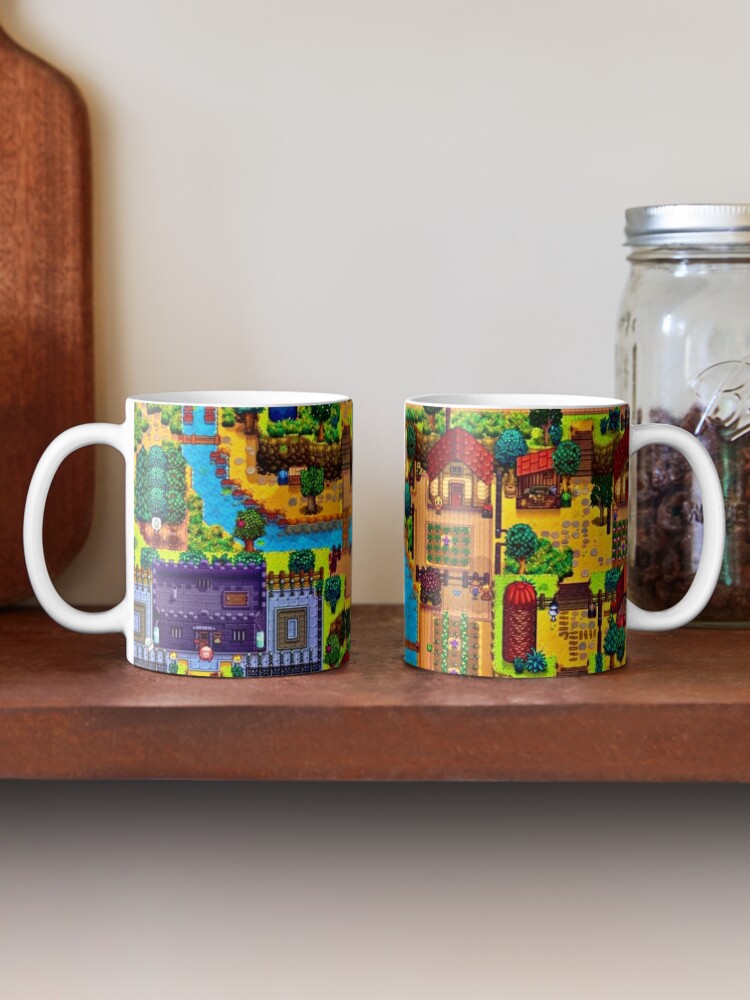 Alternate view of Stardew valley map Mug