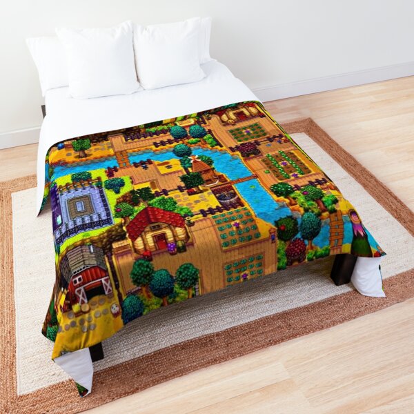 Stardew valley map Comforter